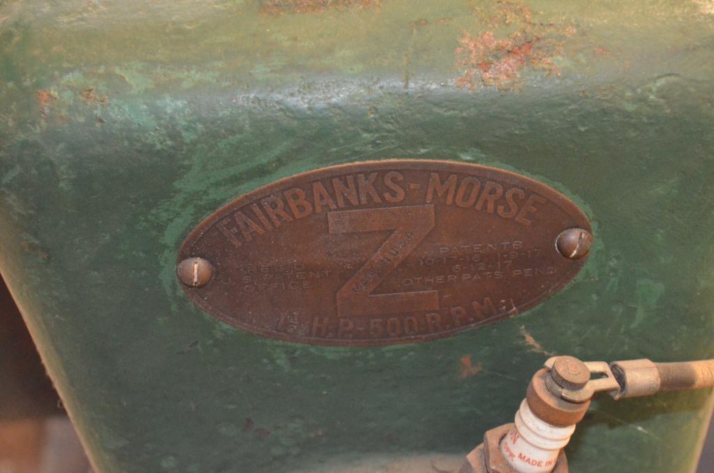 Fairbanks-Morse Z 1.5HP 500RPM Hit & MissEngine