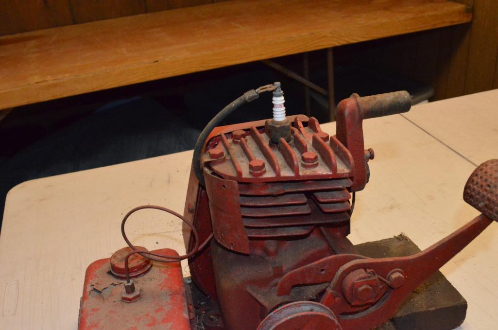 Antique Kick Start Gas Engine