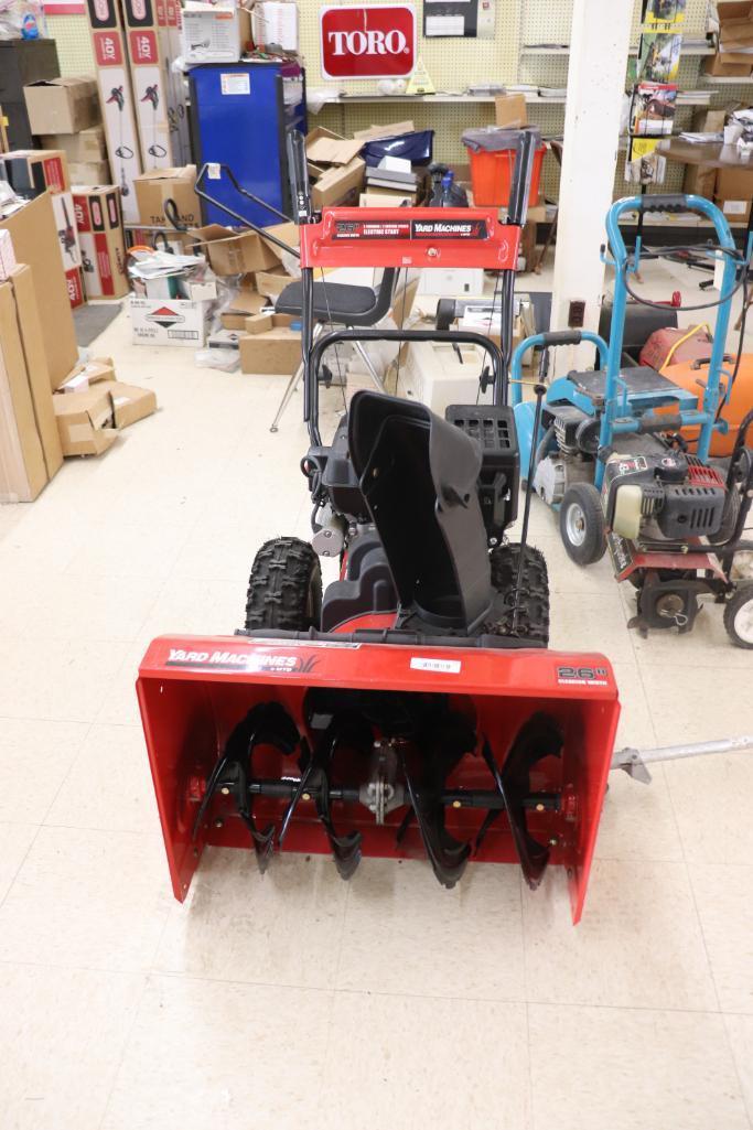 Yard Machine 26" Electric Start Snow Blower