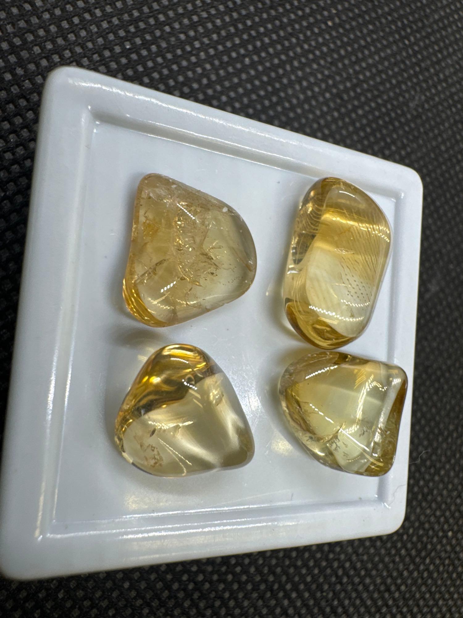 Yellow Citrine Gemstone 25.00 Ct