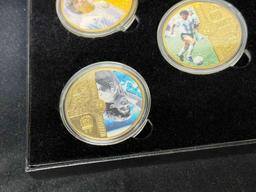 24K Gold Plated Mardona Collector Coins
