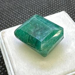 Emerald Cut Green Emerald Gemstone 9.70ct