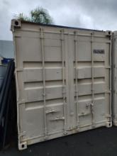 20ft Aztec shipping container - Aluminum Swing out doors wood floors