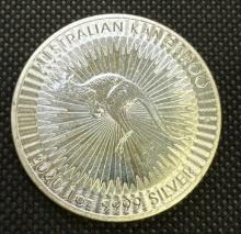 2020 Australian Kangaroo 1 Troy Oz .999 Fine Silver Bullion Coin