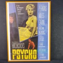 Unframed vintage movie poster Psycho