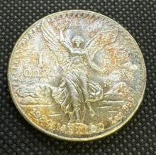 1984 Mexico 1 Troy Oz .999 Fine Silver Bullion Coin
