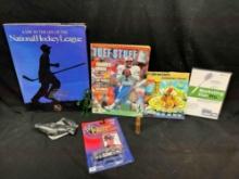 Sports Books, Bullet Lighter, Toy Racing Car, Alien Figure more