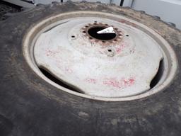 (2) Firestone 18.4-38 Tires & Dual Wheels