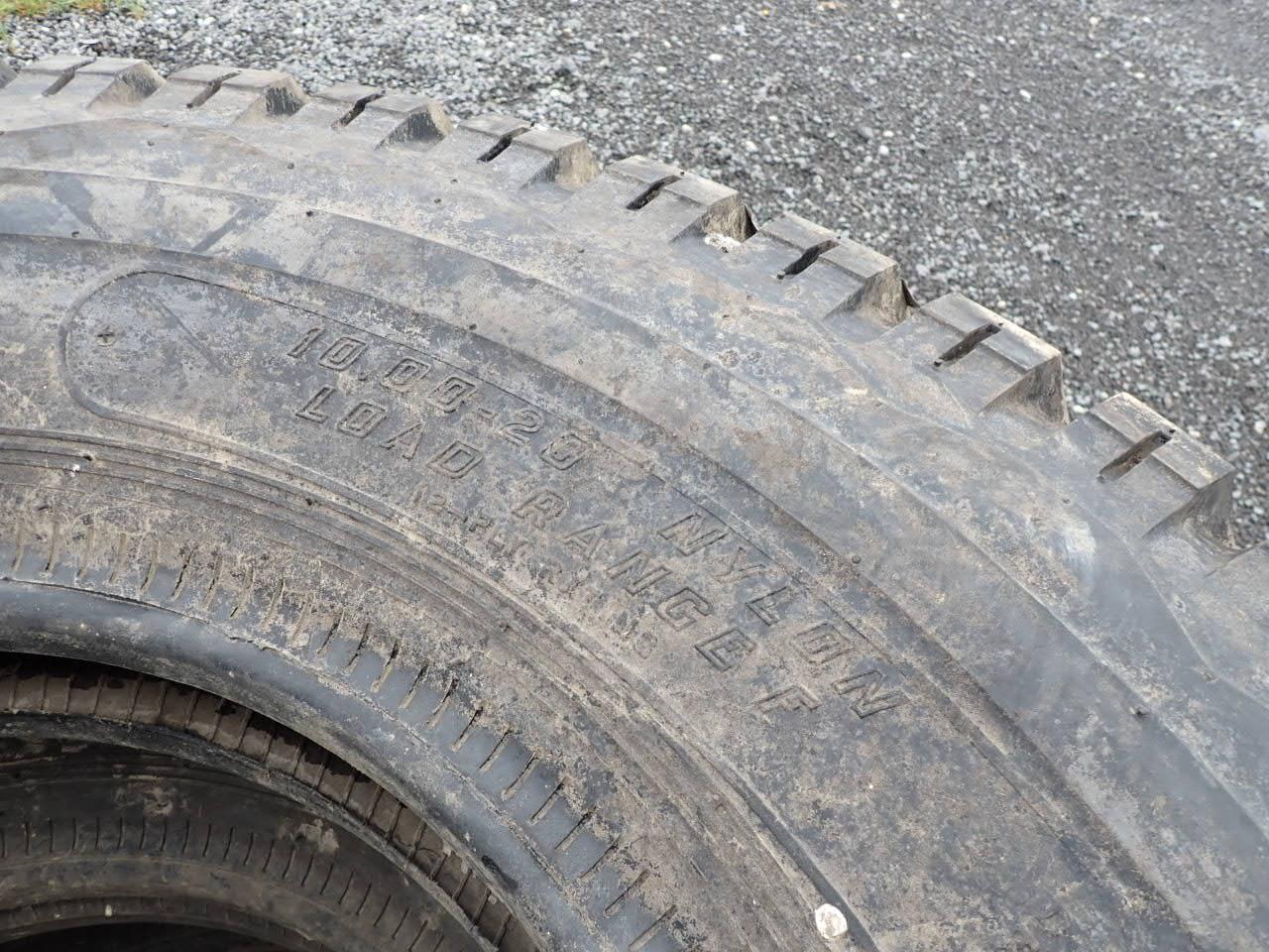 (4) Firestone 10.00-20 Tires