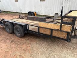 6ft by 16ft tandem axle trailer