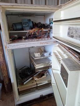 broken refrigerator