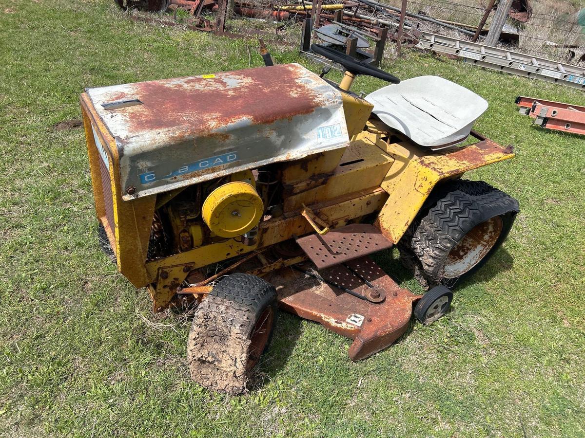 vintage riding mower