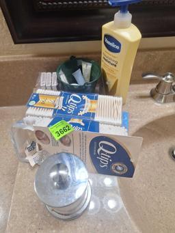 q-tips and other toiletries