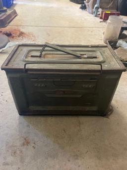 metal ammo container