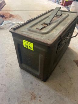metal ammo container