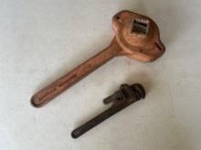 Rockwell Nordstrom Hydrant Wrench & 10 in Pipe Wrench