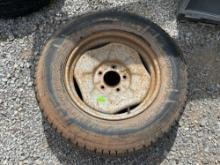 Truck Tire with 17 in Rim