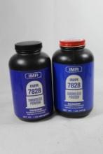 Two cans of IMR 7828 reloading powder, unopened. Will not ship, pick-up only.