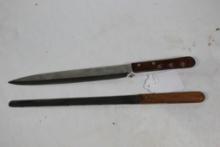 Two Craftsman kitchen knives. See photo.