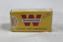 1960's Winchester box of 25 auto 50 gr FMC. Count 50.