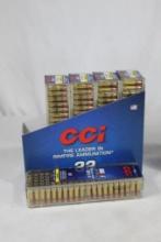 One Display rack of CCI 22 LR HP. Each in 100 count boxes. Total count 500.