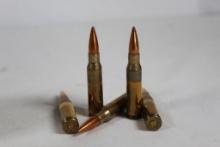 Two boxes of Winchester 7.62mm (308) 147 gr FMJ. New, count 40.