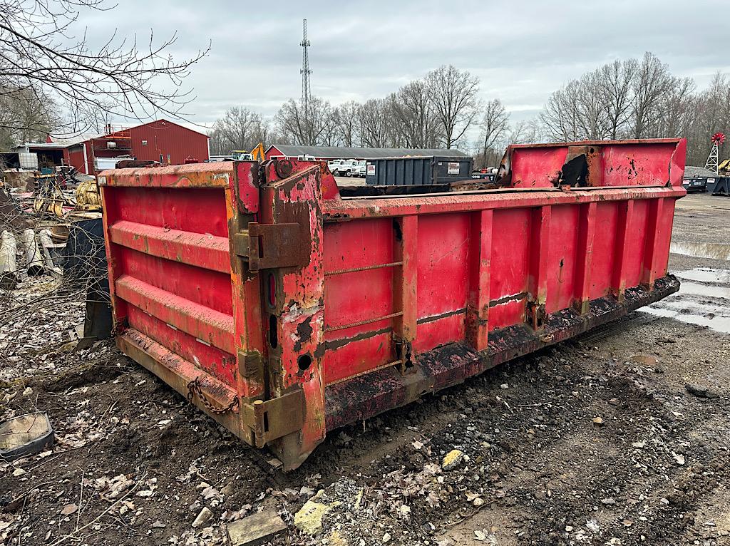 SHOP BUILT 17 YARD ROLLOFF DUMPSTER