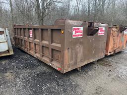 SHOP BUILT 20 YARD ROLLOFF DUMPSTER