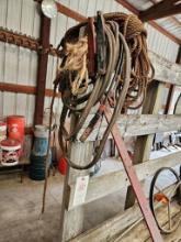 Jumper cables and rope