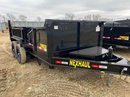 2024 Nexhaul 7x14 15K GVW Electric Dump Trailer