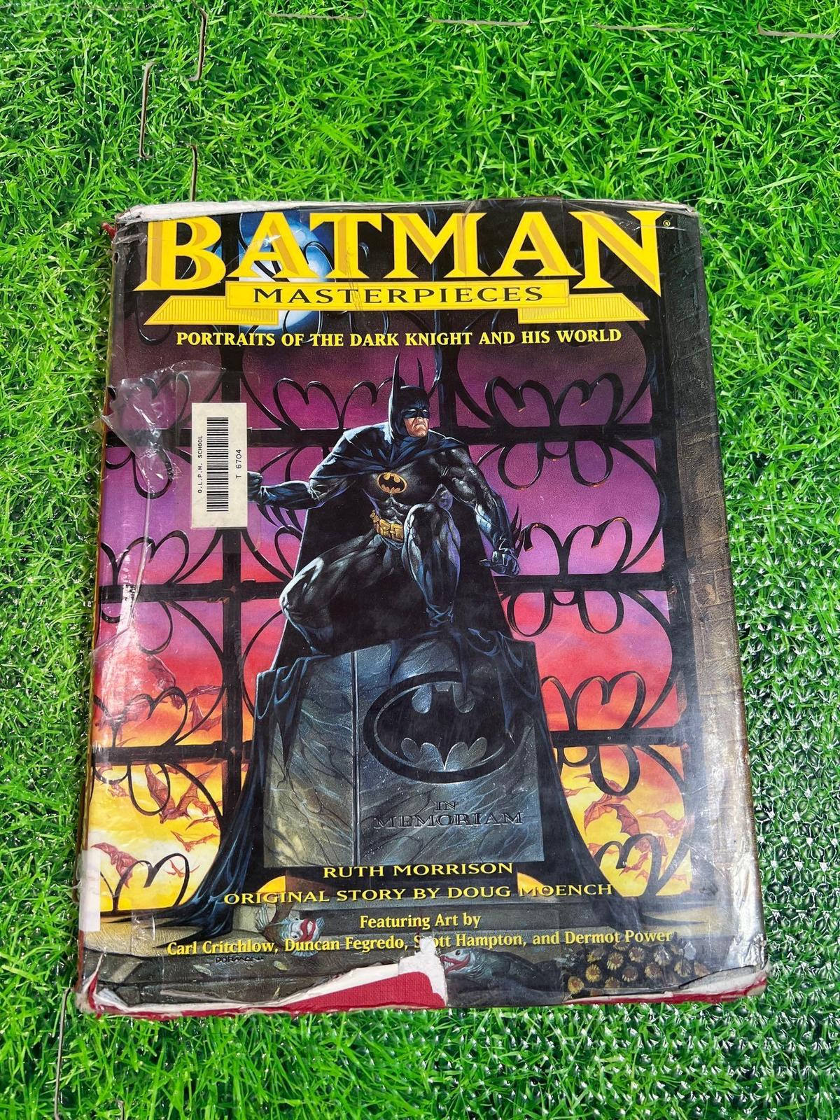vintage batman masterpieces hardcover book