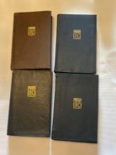 Four Antique Modern Library Books