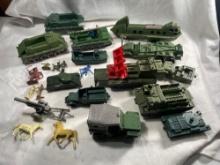 Large Lot of Military And War Toys