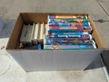 Box of Kid's VHS Tapes - Disney