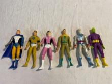 Legion Of Super Heroes Action Figures (6)