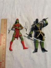 Marvel Ronin and Elektra Skrull Action Figures