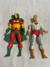 New Gods Mister Miracle and Light Ray Action Figures