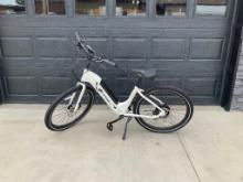 E Dash Serfas New E-Bike White Hydraulic Brakes 48V 14AH 500W