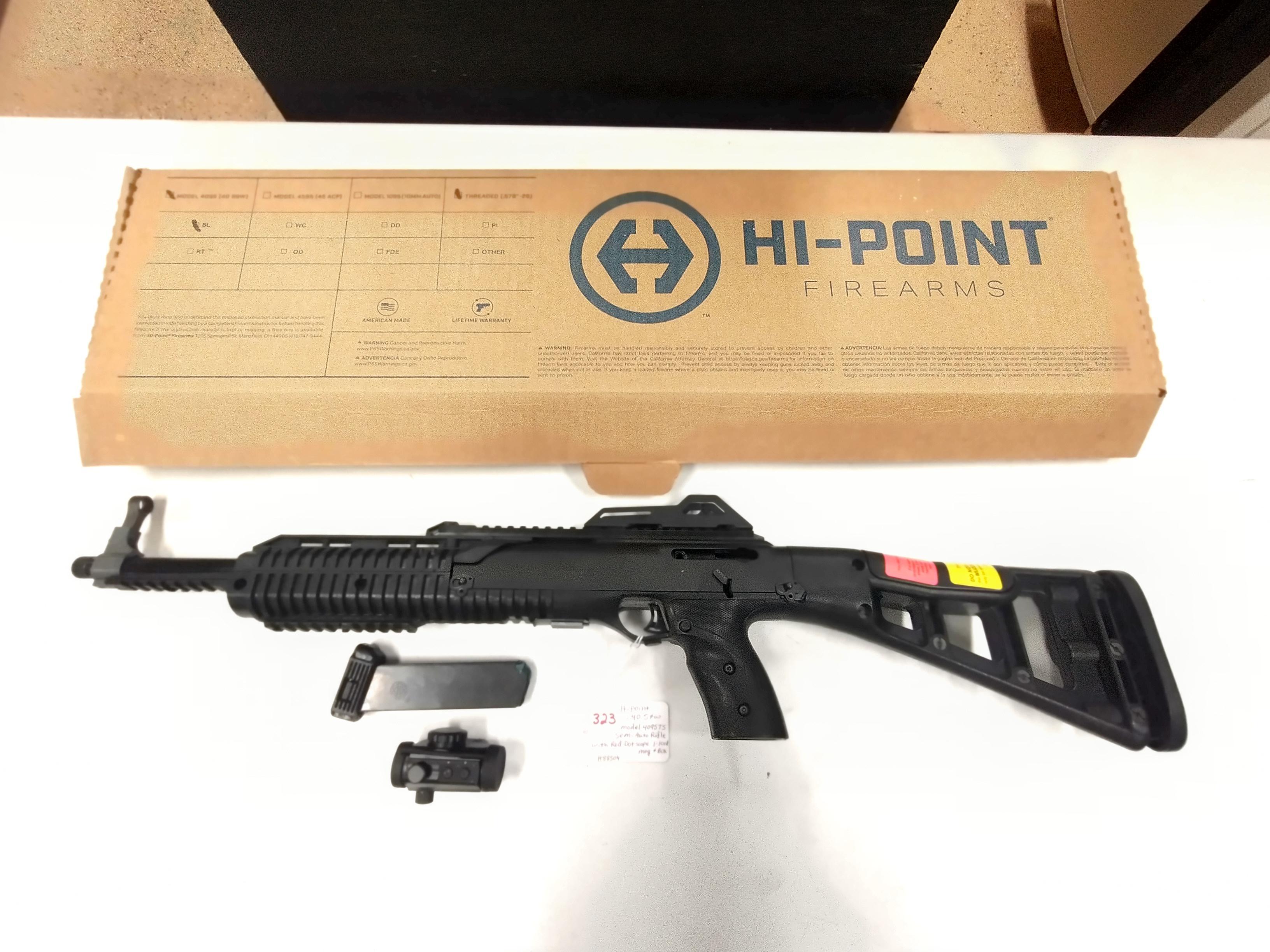 Hi-Point 40 S&W Model 4095 TS Semi-Auto Rifle