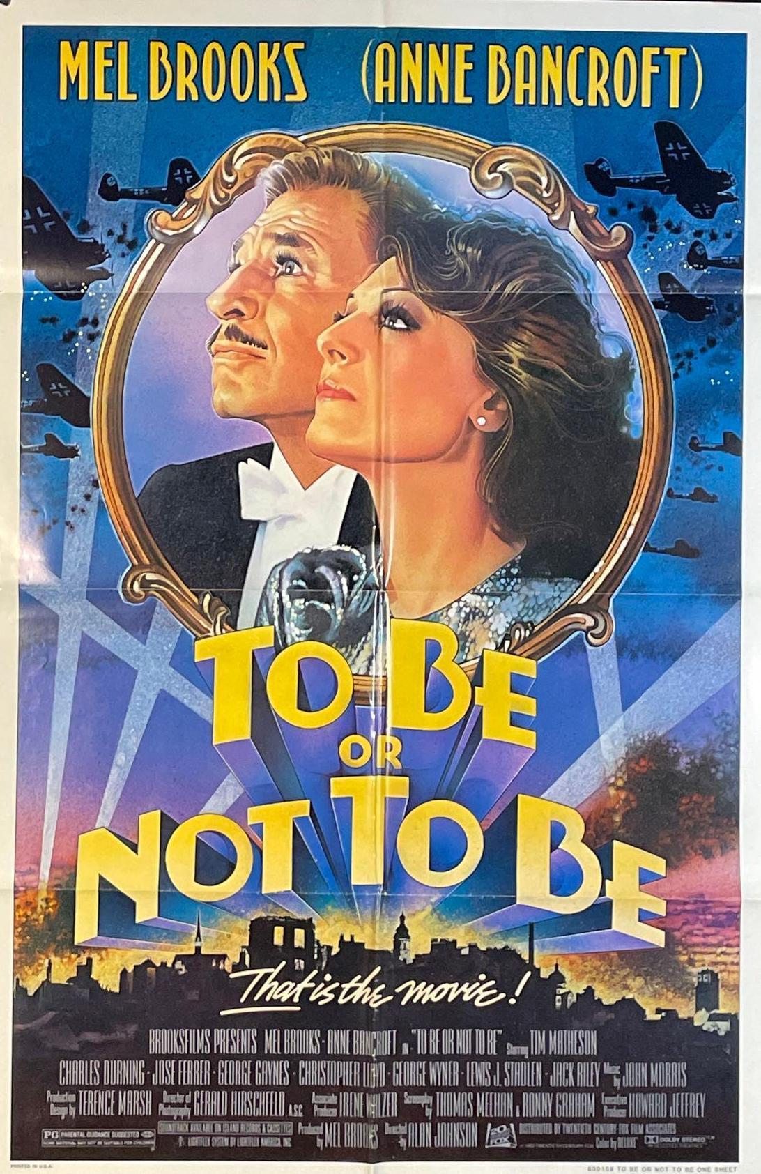 Movie poster To Be or Not to Be