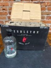 Pendleton Whiskey bottles