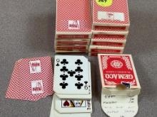 10 Red Decks Cards