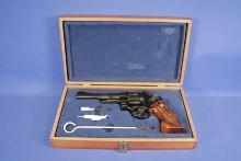 Smith & Wesson 27-32, Blued 357 Magnum, 6" Barrel. SN#N477241. Not For Sale In California.