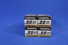 Ammo, Federal High Velocity 22LR. 200 total rounds.