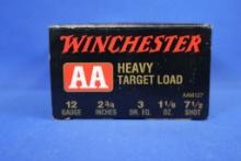 Ammo, Winchester 2 3/4 12 Gauge. 25 total rounds.