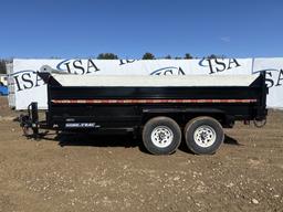 2011 Sure Trac 14' Hydraulic Dump Trailer