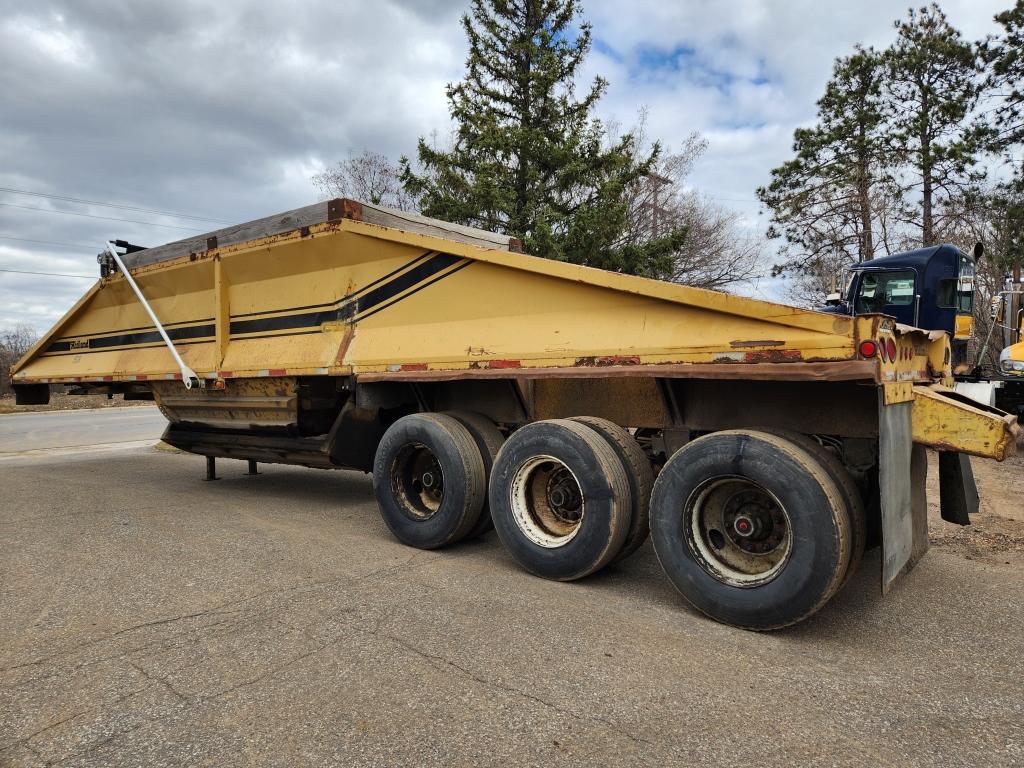 1994 Midland Belly Dump Trailer