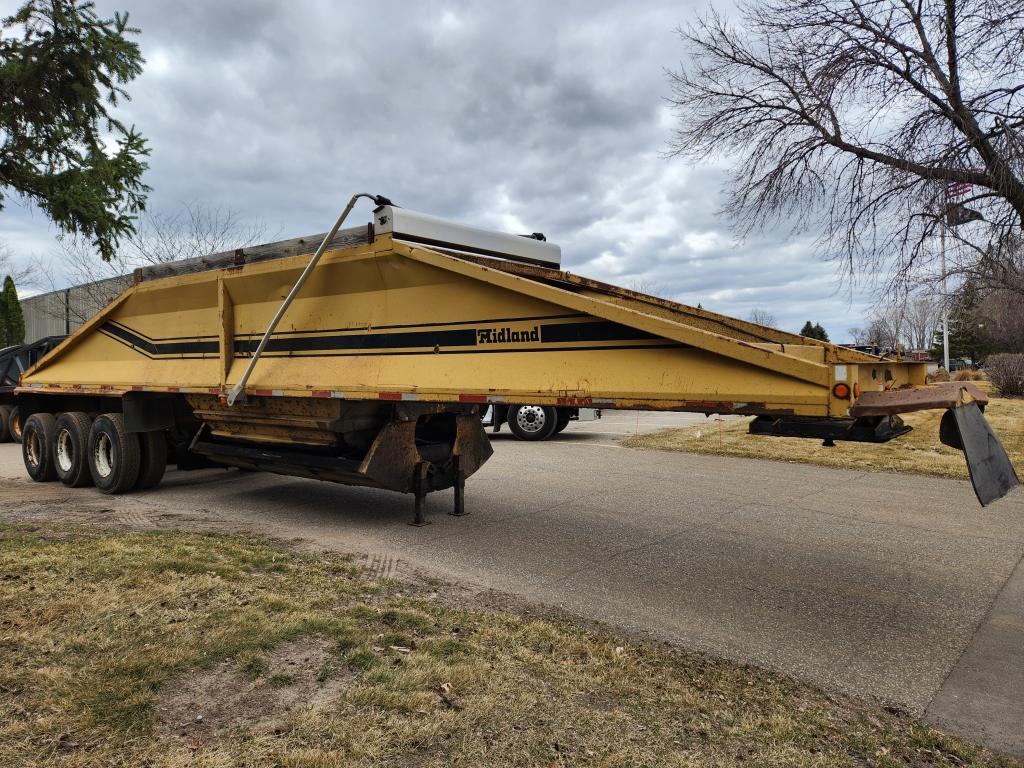 1994 Midland Belly Dump Trailer