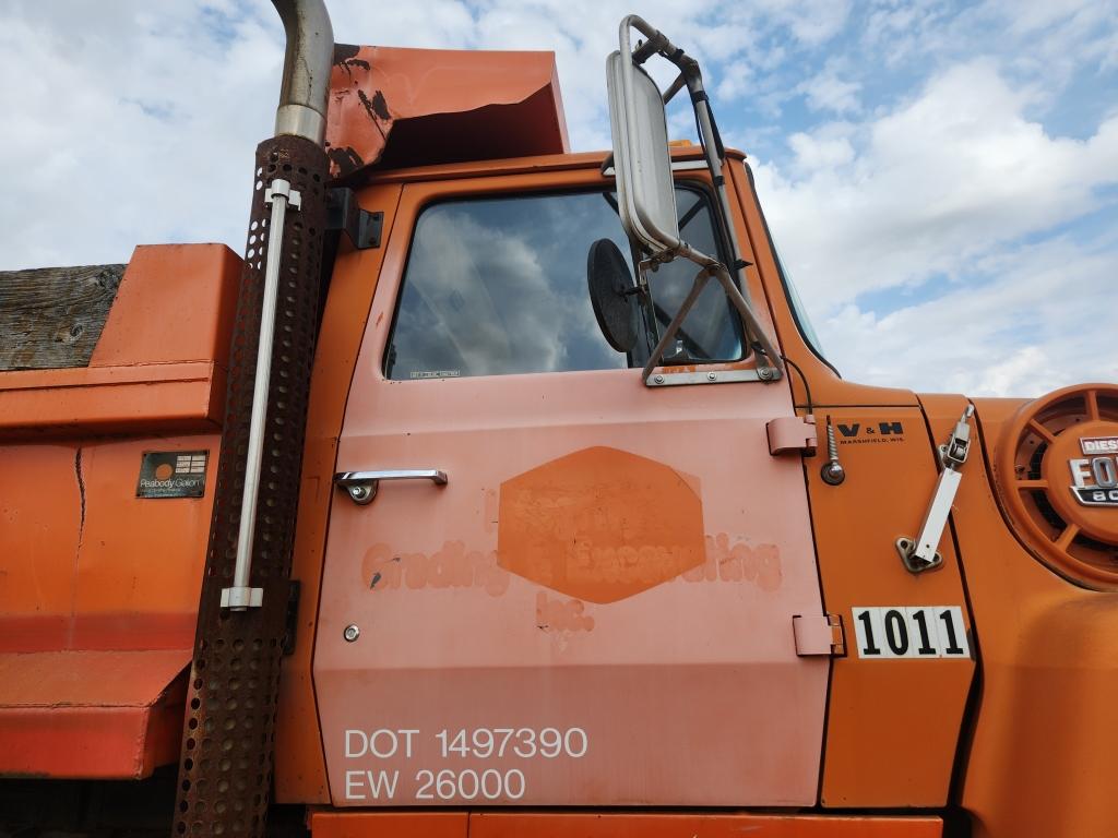 1984 Ford 8000 Single Axle Dump Truck