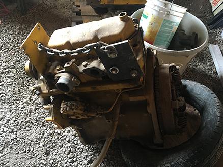 1976 JD 350C Crawler 46hp, Rops, 7 1/2 Blade, Serial #2562081, Sold as Found